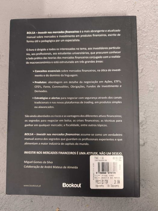 Bolsa: Investir nos Mercados Financeiros – M. Gomes Silva