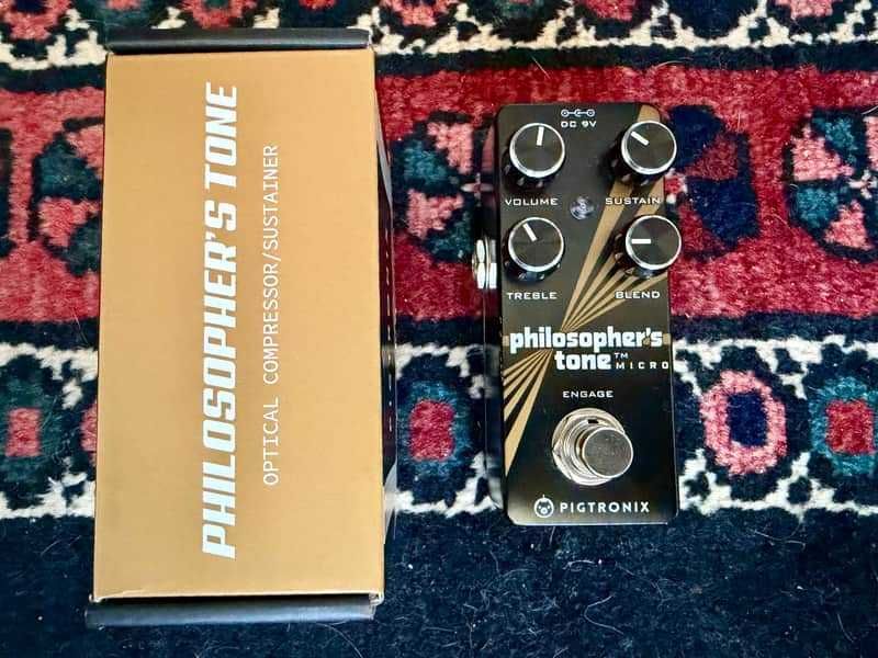 Pedal compressor Pigtronix Philosopher's Tone (Dynacomp - Boss CS-2)