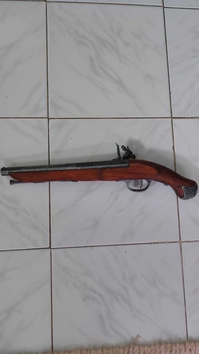 Pistola / Fusil de decoração - Muito antigo