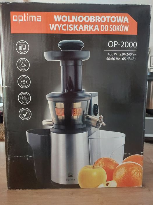Sprzedam wolnoobrotową wyciskarkę do soków