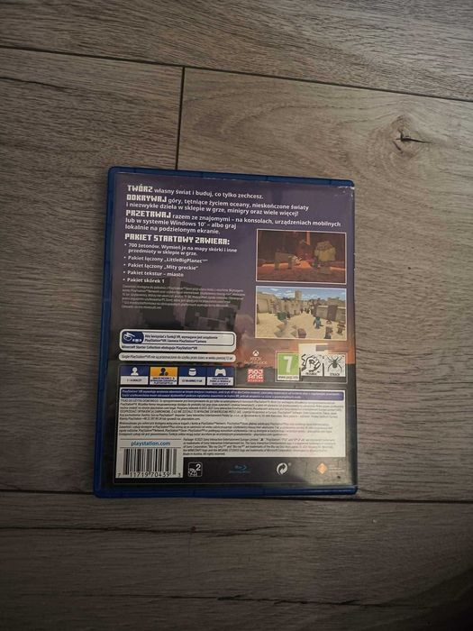 gra minecraft ps4 stan:bardzo dobry