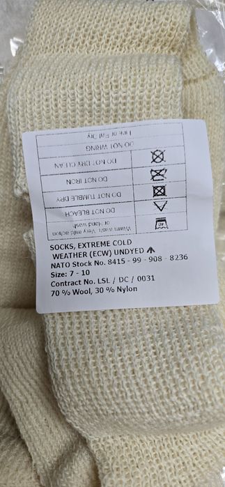 Носки для экстримально холодной погоды от 40 размера