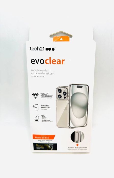 Прозрачный чехол Evo Clear на айфон 17 про макс и другие