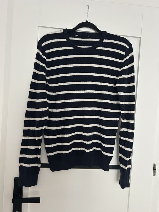 WE sweter w paski roz.S
