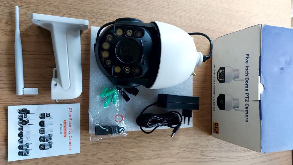 Kamera WiFi 4K 8MP 50xZoom+Karta Micro SD128G