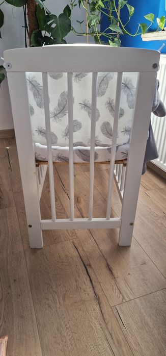 Łóżeczko dziecięce kołyska płozy 90x40