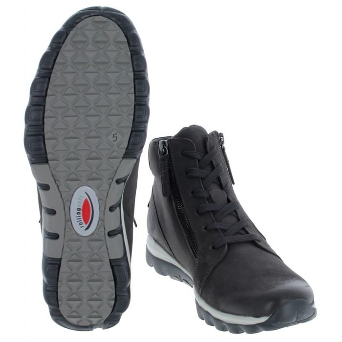 Шкіряні жіночі утеплені черевики Gabor Rollingsoft