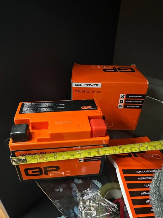 Мотоакумулятор GP-PRO GTX4L-BS 12В 5Ah гелевий