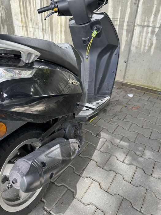 Pegout vivacity 50cc 
Você precisa de um virabrequim.