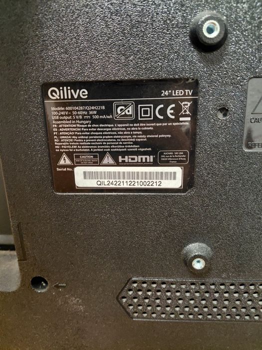 Televisao qlive impecável  24