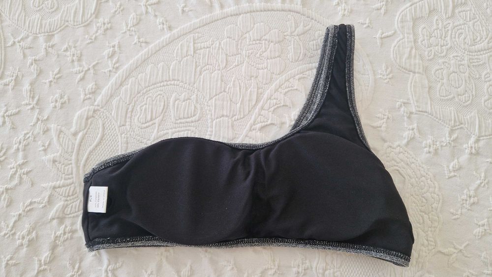 Bikini cinza Shein, tamanho M novo