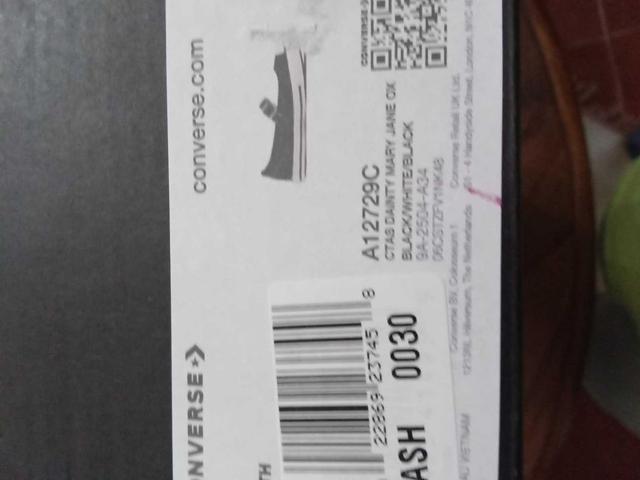 Sapatos Converse