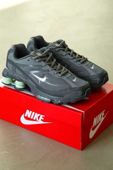 Мужские кроссовки Nike Shox Ride 2 Anthracite/Jade Horizon-Iron Grey.