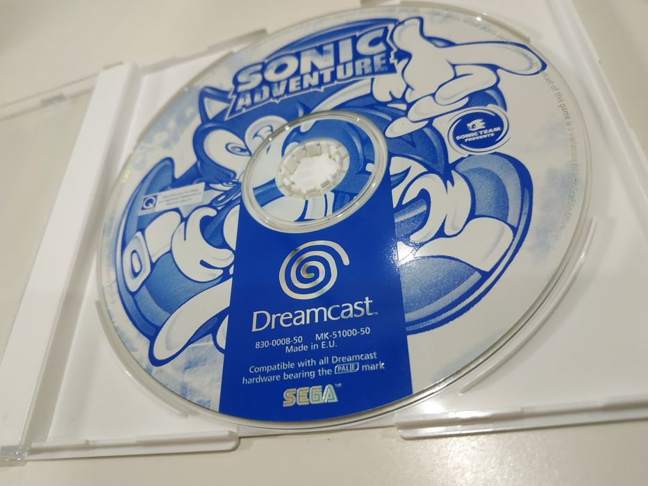SEGA Dreamcast Jogo Sonic Adventure