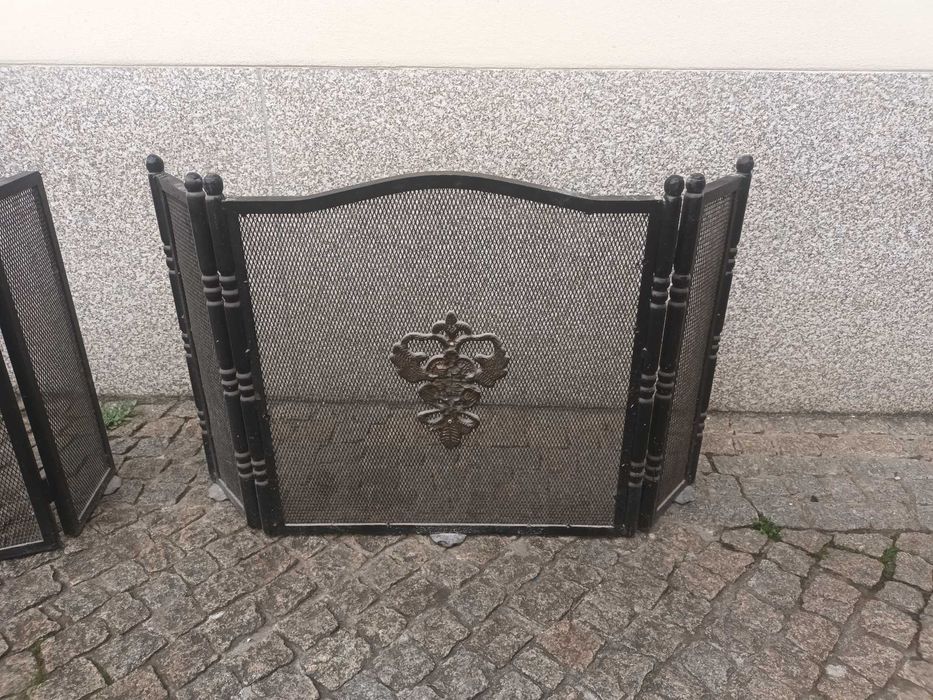 Grades de proteção para lareira