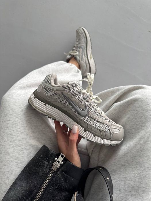 Кросівки Кроссовки NIKE P-6000 Grey White Серый Белый Сірий Білий Кросовки демісезон
