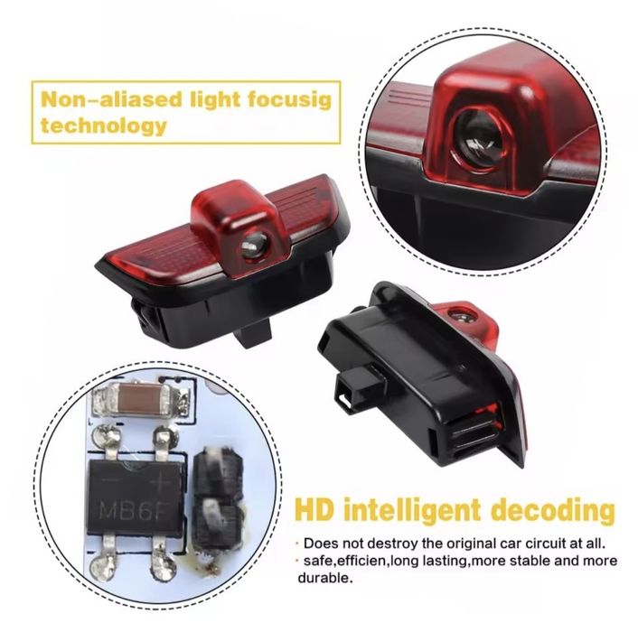 Projetor símbolo Mercedes W204 Mercedes C200, C220, C250 ano  2007 a 2