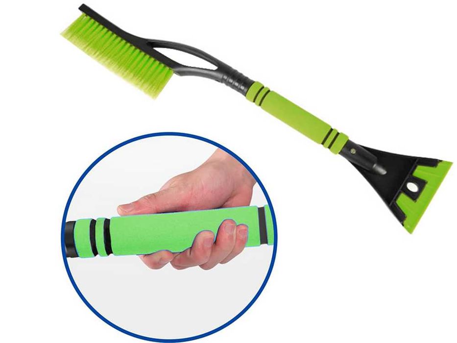 Skrobaczka Szczotka Do Auta Szyby Do Śniegu Do Szronu Lodu  2w1