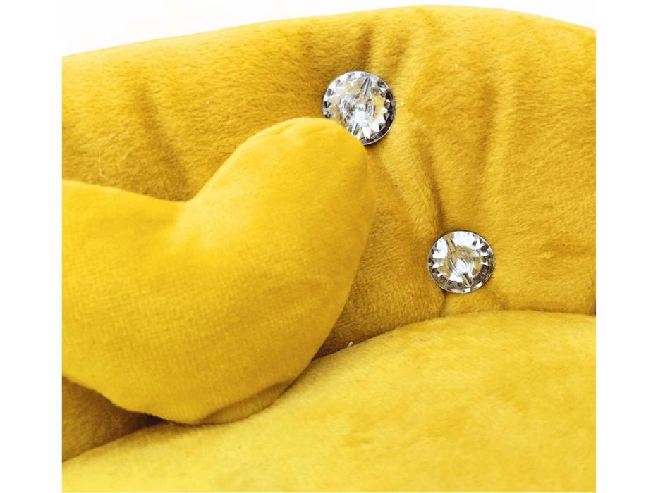 Szkatułka żółta sofa