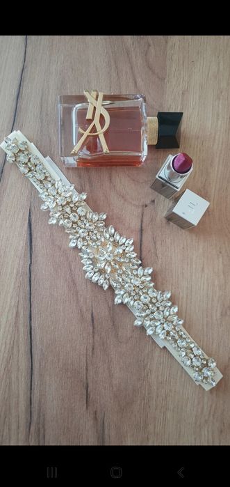 Pasek ślubny na talię