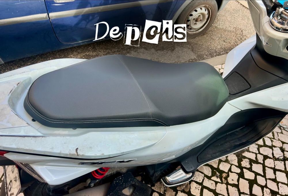 Banco Honda Pcx (2018 a 2020 ) velho por novo ,Ler descricao