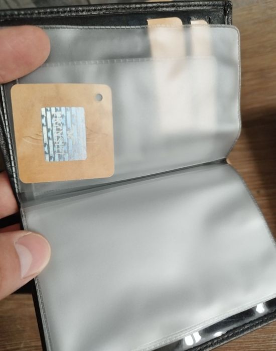 Кошелек мужской из натуральной кожи Prenciti портмоне для документов