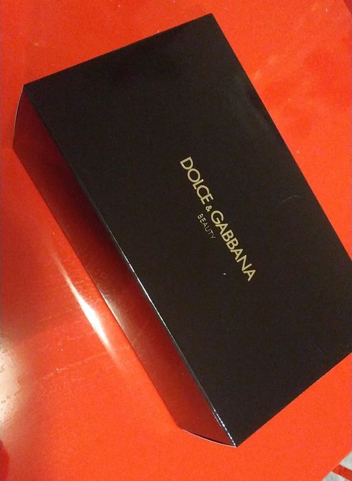 Dolce &Gabbana BEAUTY kosmetyczka makeup czarna kosmetyki