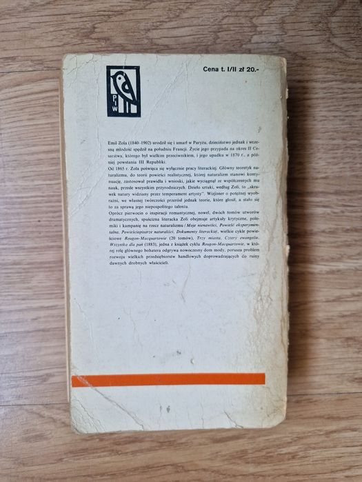 Wszystko dla pań - Emil Zola