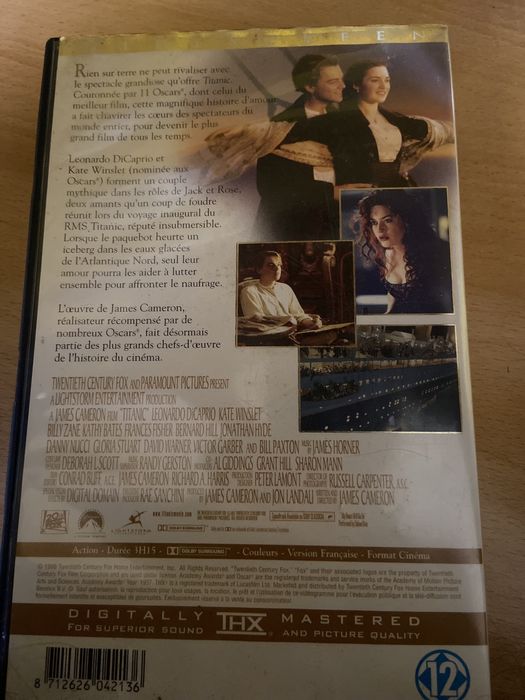 Vendo cassete original do clássico filme Titanic