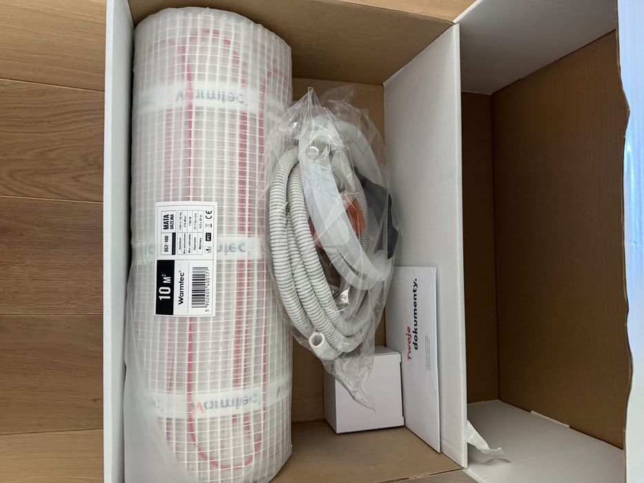 Mata grzewcza elektryczna ogrzewanie podłogowe 10m2 Warmtec