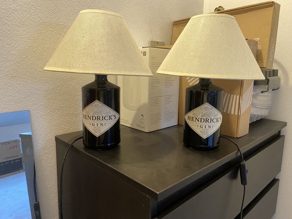 Candeeiros de garrafa HENDRICK’S