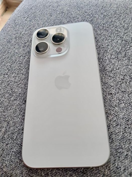 Apple iPhone 15 Pro 256 GB White 99% 250 Cykli IIdealny