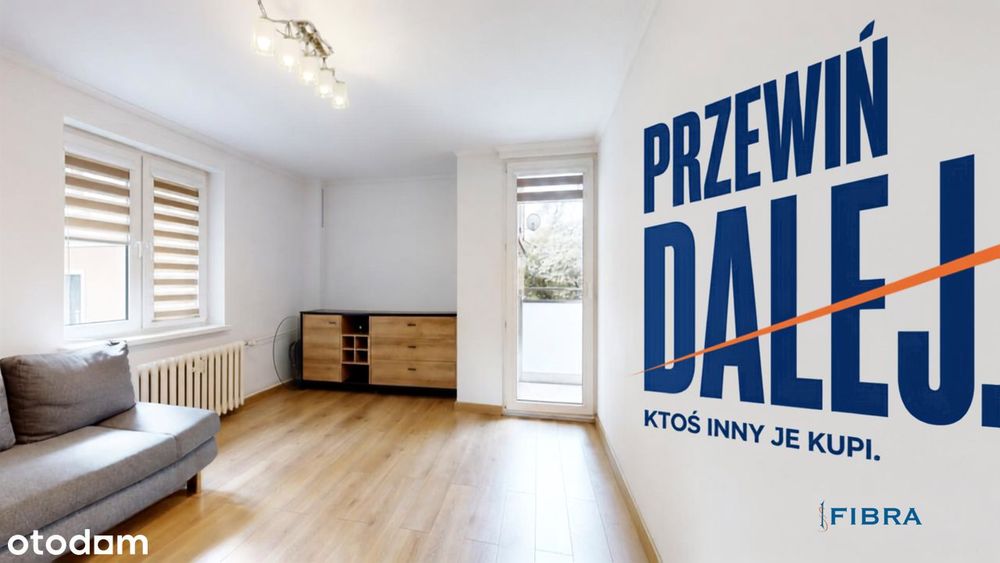 Balkon, pełne umeblowanie w cenie.