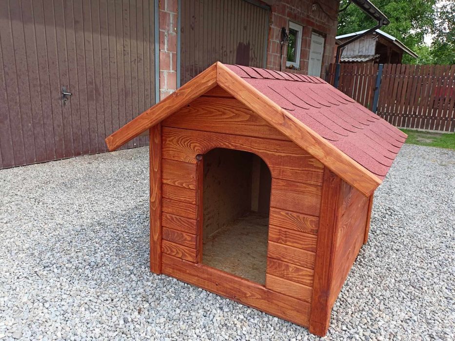 Buda dla psa ocieplana