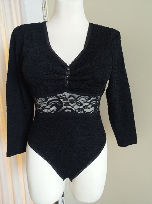 Czarna bluzka - body rozm L