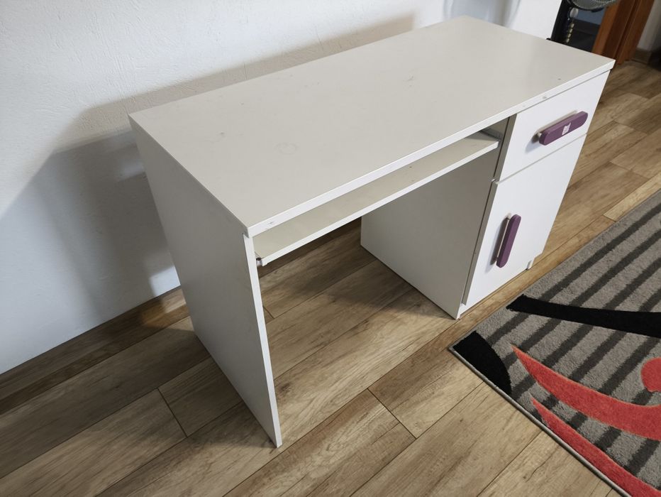 Biurko 110x50  biale
