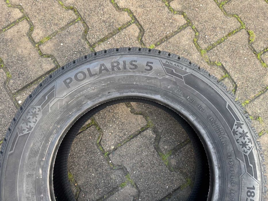 4x Nowe opony Zimowe 185/65r14 BARUM POLARIS 5 (2024r)