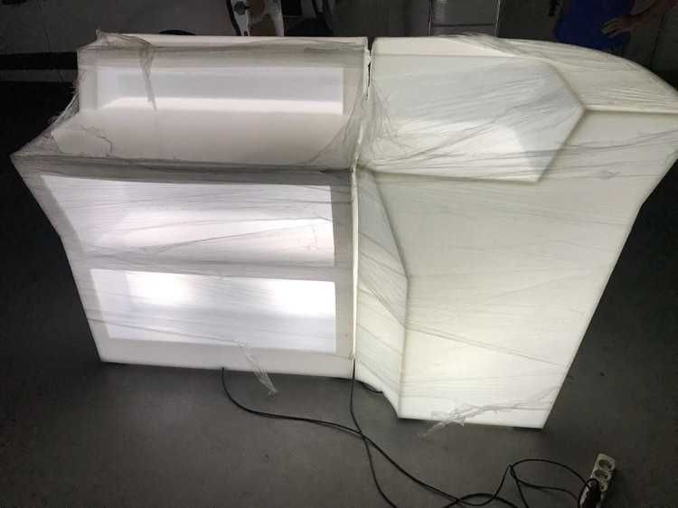 Balcão led mobiliario com luz