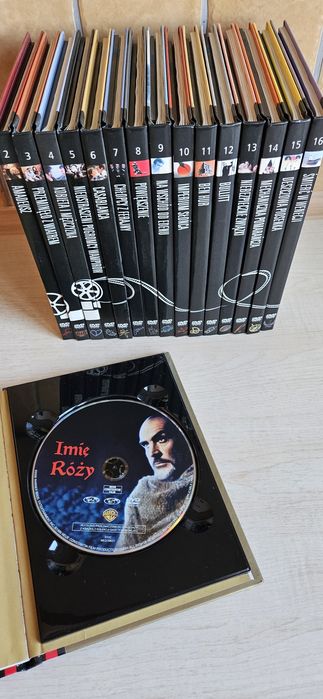Wielka kolekcja filmów na płytach DVD