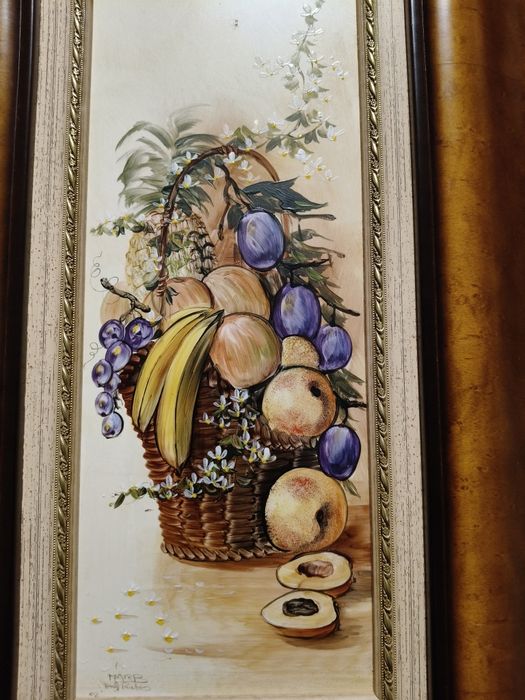 Quadro pintado á mão