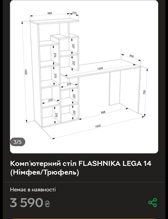 Комп'ютерний стіл