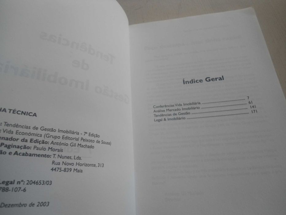 Tendências de Gestão Imobiliária (2004)