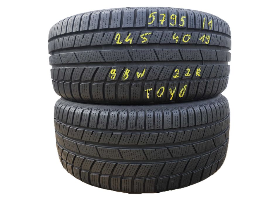 Toyo Snowprox S954 245/40r19 98W 2022r 7,5mm Wzmocnienie XL Rant N5795/1