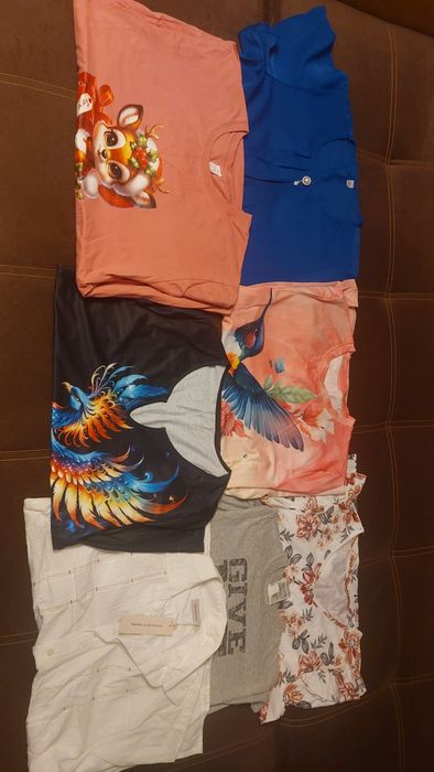 Zestaw 34 różnych bluzek