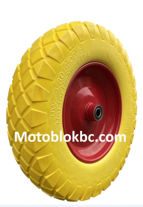 Колесо до тачки пінополіурітан 4.00-8  піна 3.50-8  4.00-6