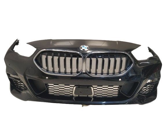 BMW 2 F44 M PAKIET GRAN COUPE ZDERZAK PRZÓD PRZEDNI 4xPDC GRILL ZNACZEK HALOGENY ORYGINAŁ