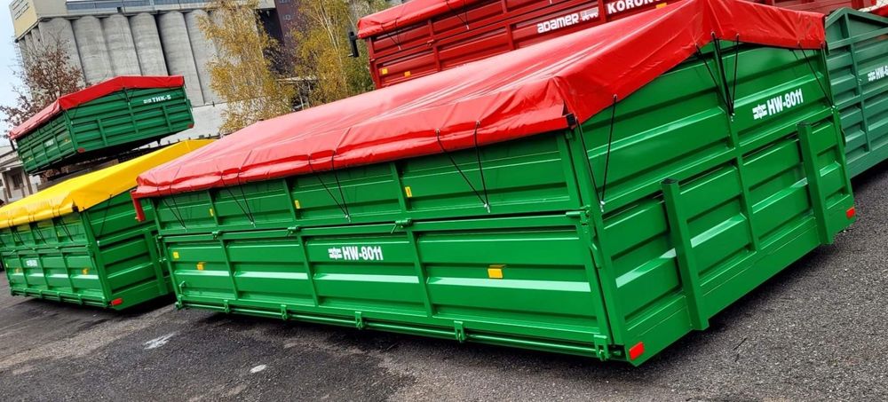 Zabudowa przyczepy rolniczej HW 8011 HL Burty boki