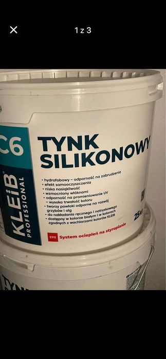 Kleib tynk silikonowy 1.5 mm