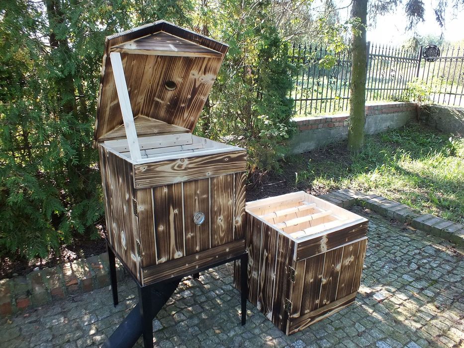 Wędzarnia Drewniana Ogrodowa XXL + OPALANA GRATIS!