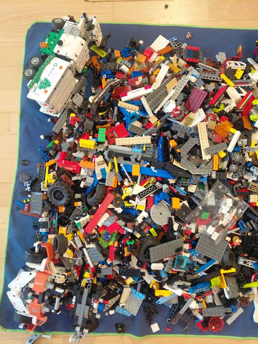 Klocki lego różne części elementy 9,6 kg